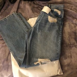 Anine Bing Jeans | Anine Bing Jackie Straight Jean Vintage Wash | Poshmark